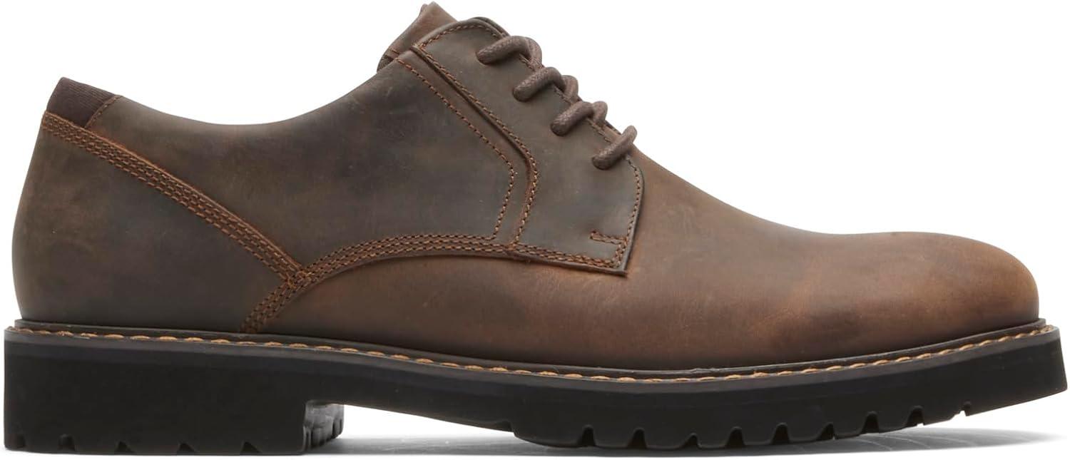imageRockport Mens Maverick Plain Toe OxfordBrown