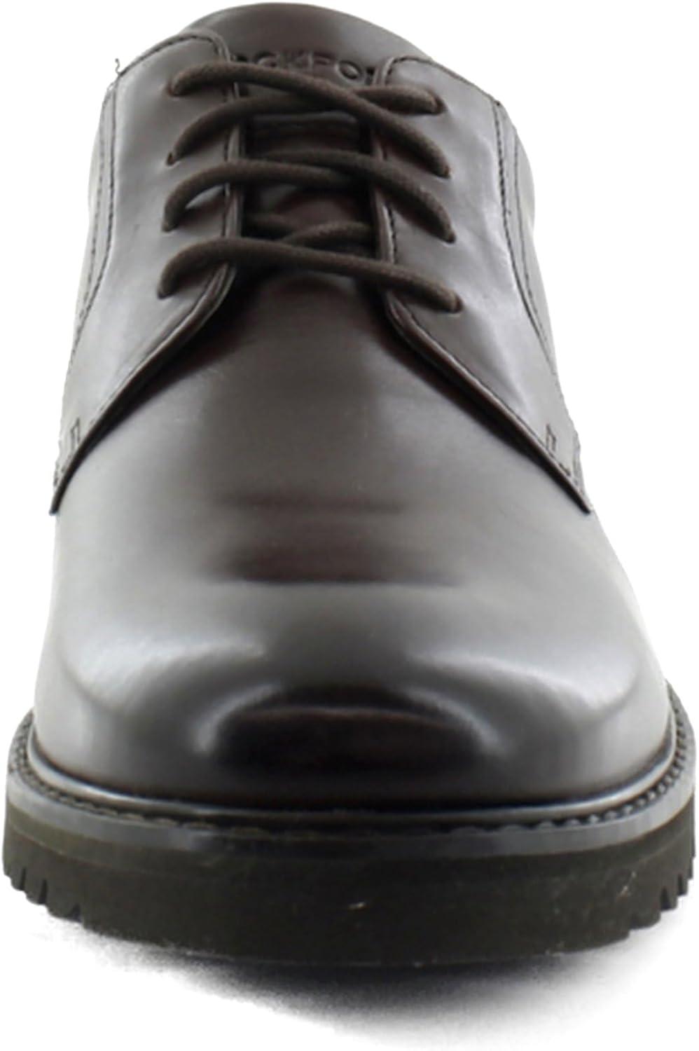 imageRockport Mens Maverick Plain Toe OxfordDark Brown