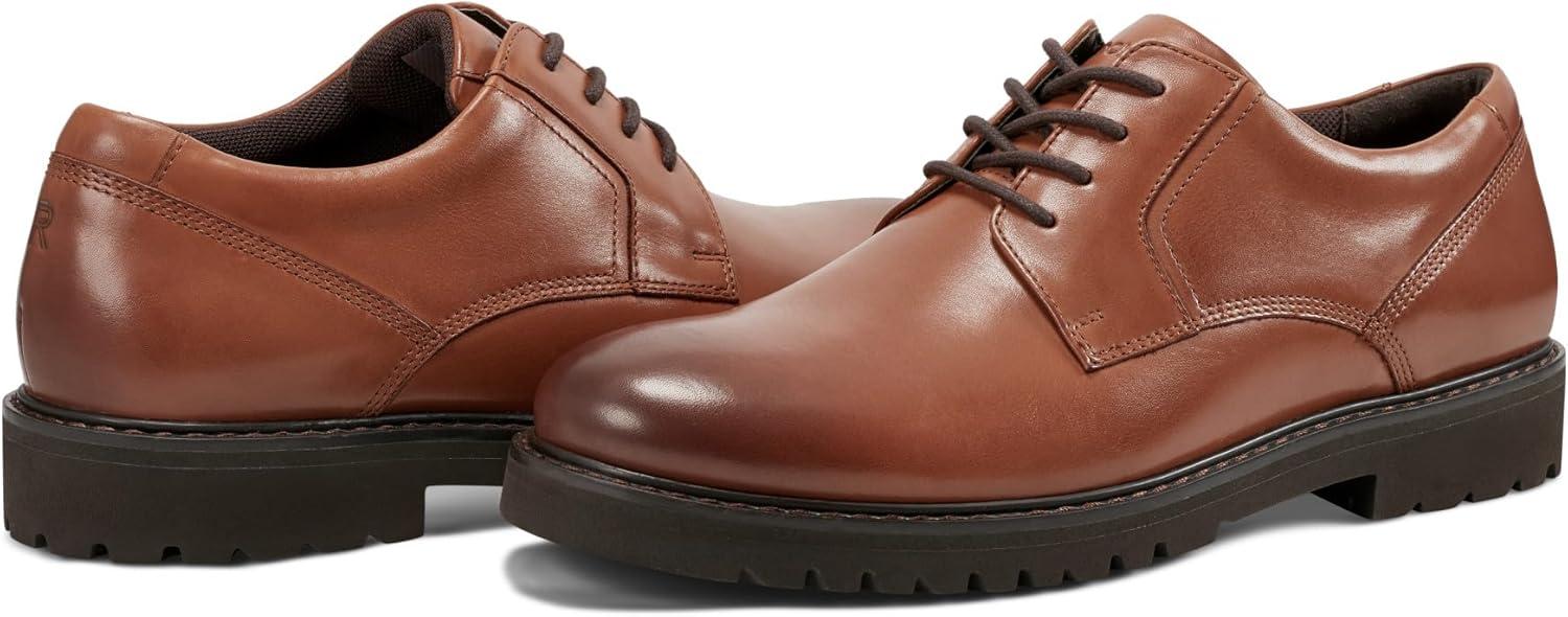 imageRockport Mens Maverick Plain Toe OxfordMedium Natural Leather