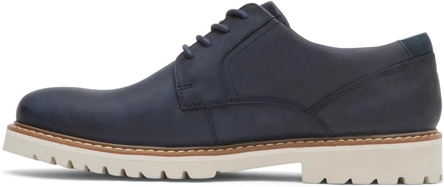 imageRockport Mens Maverick Plain Toe OxfordNew Dress Blues