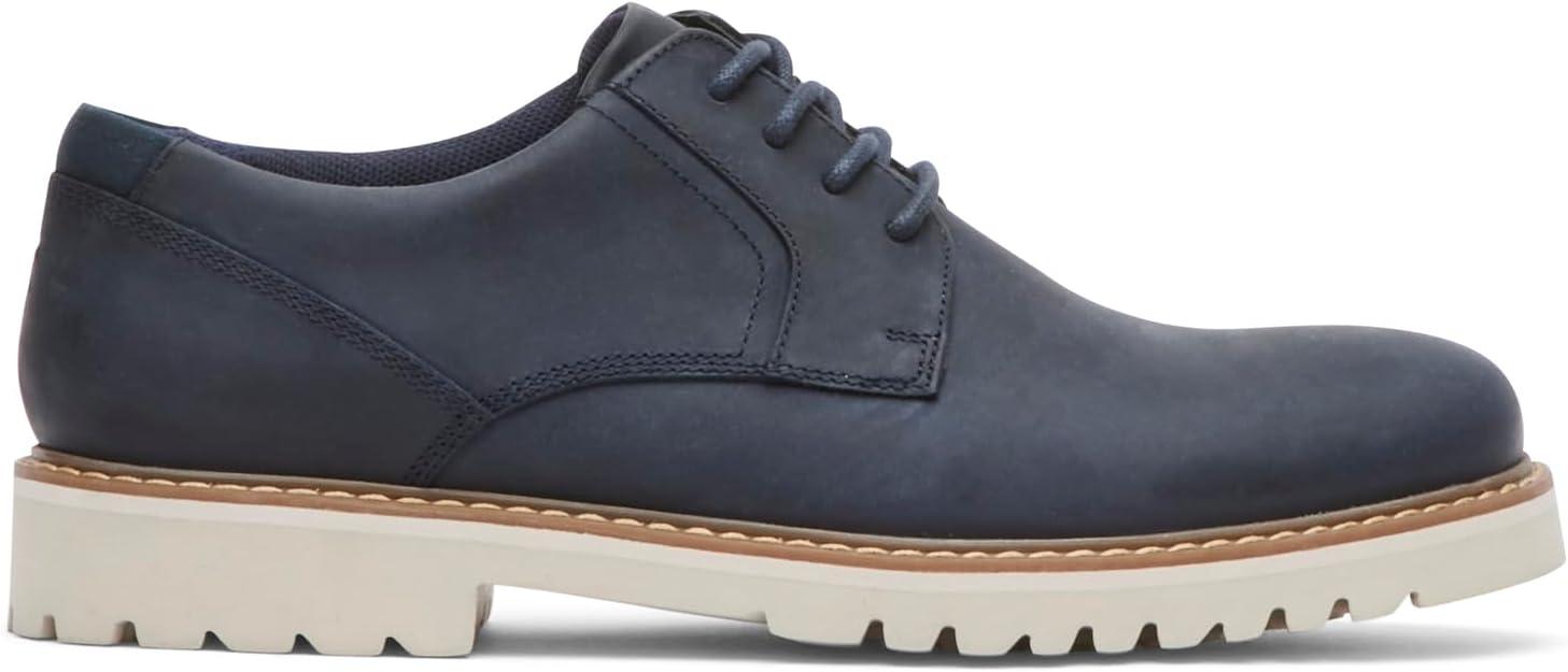 imageRockport Mens Maverick Plain Toe OxfordNew Dress Blues