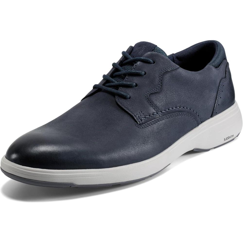 imageRockport Mens Noah Plain ToeDark Blue Leather