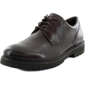 imageRockport Mens Maverick Plain Toe OxfordDark Brown