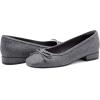 imageRockport Womens Sadie Square Toe Slipon Ballet Dress FlatsDark Grey