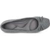 imageRockport Womens Sadie Square Toe Slipon Ballet Dress FlatsDark Grey