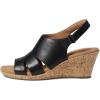 image:imageRockport Womens Briah Sling Wedge SandalBlack Leather