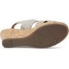 image:imageRockport Womens Briah Sling Wedge SandalTaupe Metallic Leather