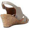 image:imageRockport Womens Briah Sling Wedge SandalTaupe Metallic Leather