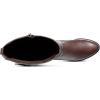 image:imageRockport Womens Harper Wide Calf BootsDark Brown Leather