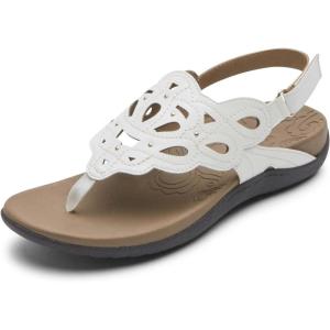 image:imageRockport Womens Ridge Slingback SandalVanilla Synthetic