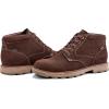 image:imageRockport Mens Seamus Waterproof BootDark Brown Suede