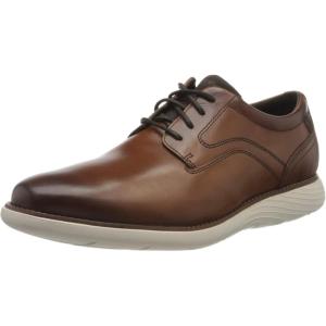image:imageRockport Mens Garett Plain Toe OxfordBrown Cognac 002