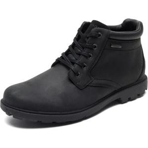 image:imageRockport Mens Storm Surge Plain Toe Boot Chukka BootBlack