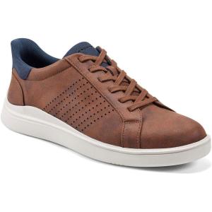 image:imageRockport Mens Tristen Step Activated Laceup SneakersMedium Brownblue