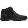 image:imageRockport mens Weather Or Not Plain Toe BootBlack LeatherSuede