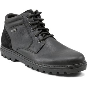 image:imageRockport mens Weather Or Not Plain Toe BootBlack Leather