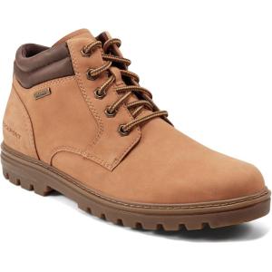 image:imageRockport mens Weather Or Not Plain Toe BootLight Natural Leather