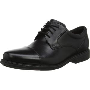 image:imageRockport Mens Charles Road Cap Toe OxfordOxfordBlack Black 002