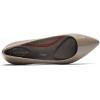 image:imageRockport Womens Total Motion Adelyn BalletTaupe Grey Pearl Patent