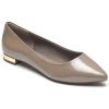 image:imageRockport Womens Total Motion Adelyn BalletTaupe Grey Pearl Patent