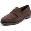 Dark Brown Suede