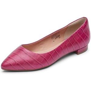 image:imageRockport Womens Total Motion Adelyn BalletRaspberry Sorbet Croco Leather