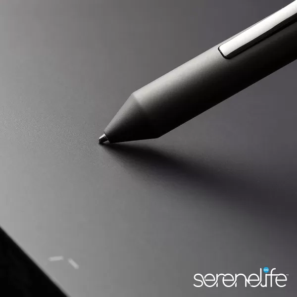 SereneLife Dual Mode Graphic Tablet - 21.5" Full-Laminated Technology Art Monitor w/Capacitive Touch Screen &amp; 8192 Pressure Levels Wireless Passive Stylus - Digital Drawing, Design - MAC, Windows OS
