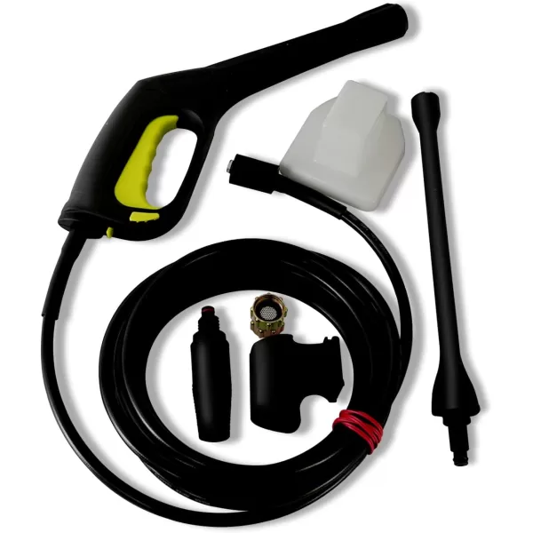 Serenelife Electric Pressure Washer-Powerful Heavy Duty 2000PSI Manual Adjustable High Low Cold Water Sprayer