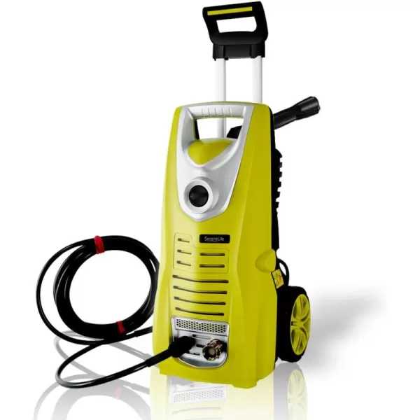 Serenelife Electric Pressure Washer-Powerful Heavy Duty 2000PSI Manual Adjustable High Low Cold Water Sprayer