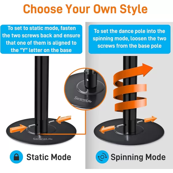 SereneLife Professional Dancing Pole Mat - Durable, Foldable, Portable Protection for Pole Fitness and Dance Routines Suitable for Dance Beginners, Exercisers, and Athletes 4 ft. x 2