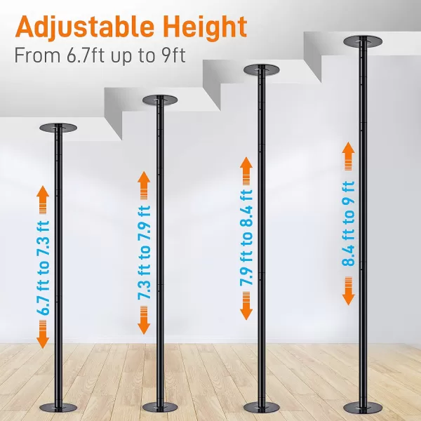 SereneLife Professional Dancing Pole Mat - Durable, Foldable, Portable Protection for Pole Fitness and Dance Routines Suitable for Dance Beginners, Exercisers, and Athletes 4 ft. x 2