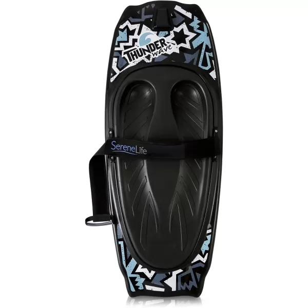 SereneLife Water Sport Kneeboard with Hook for Kids &amp; Adults, Kneeboard with Strap for Boating, Waterboarding, Kneeling Boogie Boarding, Knee Surfing