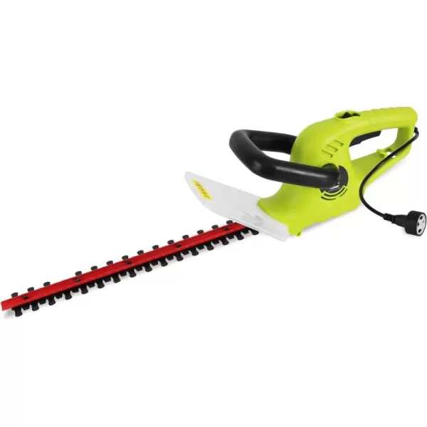 SereneLife Corded Electric Handheld Hedge Trimmer - 4 Amp Electrical High Powered Hand Garden Trimmer Tool w/ 18 Inch Blade, 10 Ft Long Cord - Trims Bush, Shrub, Grass, Small Tree Branch PSLHTRIM52