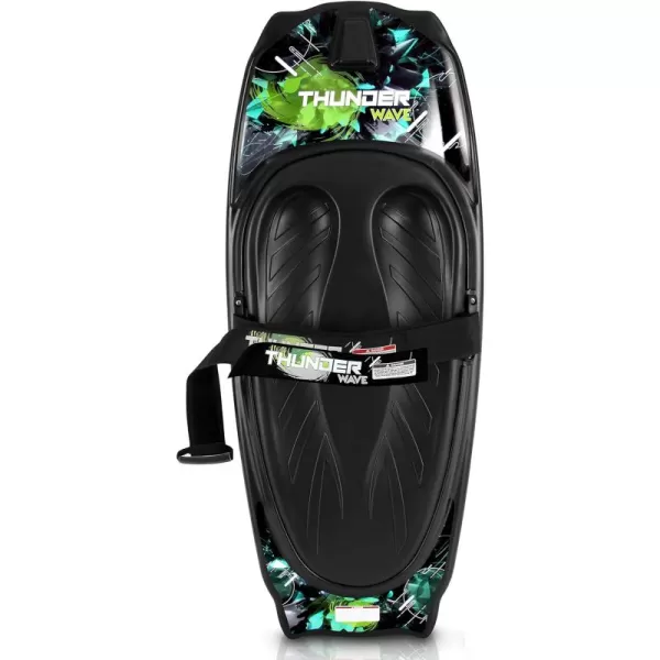 SereneLife Water Sport Kneeboard with Hook for Kids &amp; Adults, Kneeboard with Strap for Boating, Waterboarding, Kneeling Boogie Boarding, Knee Surfing