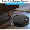imagePURE CLEAN PUCRC26B9 Automatic Robot Vacuum CleanerRobotic Auto Home Cleaning for Clean Carpet Hardwood FloorBot Self Detects StairsAir Filter Pet Hair Allergies Friendly