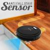 imagePURE CLEAN PUCRC26B9 Automatic Robot Vacuum CleanerRobotic Auto Home Cleaning for Clean Carpet Hardwood FloorBot Self Detects StairsAir Filter Pet Hair Allergies Friendly