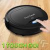 imagePURE CLEAN PUCRC26B9 Automatic Robot Vacuum CleanerRobotic Auto Home Cleaning for Clean Carpet Hardwood FloorBot Self Detects StairsAir Filter Pet Hair Allergies Friendly