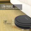 imagePURE CLEAN PUCRC26B9 Automatic Robot Vacuum CleanerRobotic Auto Home Cleaning for Clean Carpet Hardwood FloorBot Self Detects StairsAir Filter Pet Hair Allergies Friendly