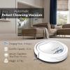 imageSereneLife Robot Vacuum Cleaner  Upgraded Lithium Battery 90 Min Run Time  Automatic Bot Self Detects Stairs Pet Hair Allergies Friendly Home Cleaning for Carpet Hardwood FloorPUCRC25 V3