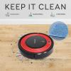 imageSereneLife Robot Vacuum Cleaner and Dock  1500pa Suction w Scheduling Activation and Charging Dock  Robotic Auto Home Cleaning for Carpet Hardwood Floor Pet Hair  Pure Clean PUCRC95 RedRed