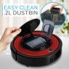 imageSereneLife Robot Vacuum Cleaner and Dock  1500pa Suction w Scheduling Activation and Charging Dock  Robotic Auto Home Cleaning for Carpet Hardwood Floor Pet Hair  Pure Clean PUCRC95 RedRed