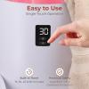 imageSereneLife Single Touch Towel and Blanket Warmer with Fragrant Disc Holder and LED Ring Red Perfect Size for Two Large Bath Towels Automatically Shut off Feature CherryPink