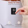 imageSereneLife Single Touch Towel and Blanket Warmer with Fragrant Disc Holder and LED Ring Red Perfect Size for Two Large Bath Towels Automatically Shut off Feature CherryCherry