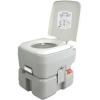 imageSereneLife Portable Potty Seat Toilet  Cover and 53 Gallons of Water Piston with Pump Flush Tank Capacity for Camping Travel Hiking ampamp Other Outdoor or Indoor Activities  AZSLCATL320