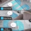 imagePure Clean Robotic Vacuum Cleaner  1100Pa Suction  Wifi Mobile App and Gyroscope Mapping  Ultra Thin 29 Height Cleans Carpets and Hardwood Floor  PUCRC455
