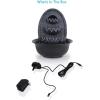 imageSereneLife 3Tier Desktop Electric Water Fountain Decor w LED  Indoor Outdoor Portable Tabletop Decorative Zen Meditation Waterfall Kit Includes Submersible Pump ampamp 12V Power Adapter SLTWF61LED