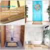 imageSereneLife Bamboo Bath Mat 235 x 18 Heavy Duty Natural Wood Bathroom or Shower Floor Foot Platform with Elevated Design for Water Evaporation and Non Slip Rubber Feet for Indoor Outdoor UseWood Legacy