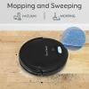 imageSereneLife Pure Clean Robot Vacuum Cleaner  Upgraded Lithium Battery 90 Min Run Time  Automatic Bot Self Detects Stairs Pet Hair Allergies Friendly Robotic Home Cleaning for Carpet Hardwood Floor