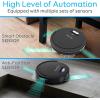 imageSereneLife Pure Clean Robot Vacuum Cleaner  Upgraded Lithium Battery 90 Min Run Time  Automatic Bot Self Detects Stairs Pet Hair Allergies Friendly Robotic Home Cleaning for Carpet Hardwood Floor