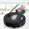imageSereneLife Pure Clean Robot Vacuum Cleaner  Upgraded Lithium Battery 90 Min Run Time  Automatic Bot Self Detects Stairs Pet Hair Allergies Friendly Robotic Home Cleaning for Carpet Hardwood Floor